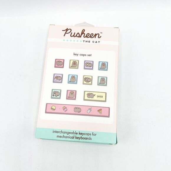 Pusheen the Cat Key Caps Interchangeable Keycaps for Mechanical Keyboards - Picture 2 of 9